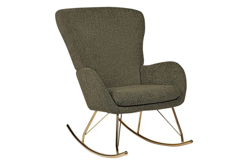 Gungstol Anaset - Grönt, guld - Möbler - Fåtölj & stolar - Fåtölj