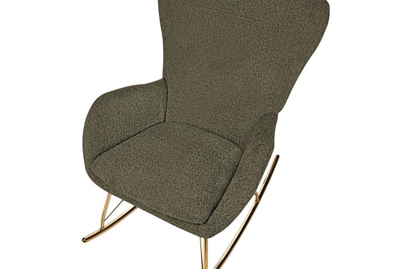 Gungstol Anaset - Grönt, guld - Möbler - Fåtölj & stolar - Fåtölj