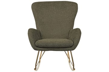 Gungstol Anaset - Grönt, guld - Möbler - Fåtölj & stolar - Fåtölj