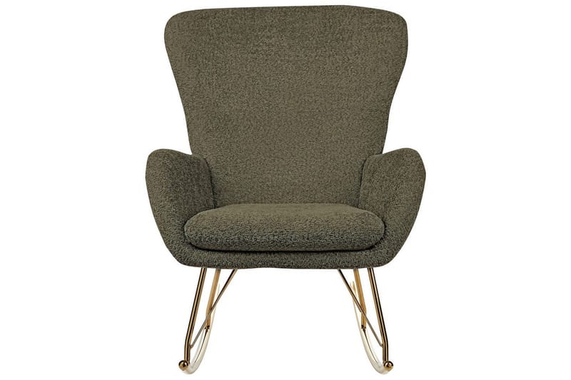 Gungstol Anaset - Grönt, guld - Möbler - Fåtölj & stolar - Fåtölj