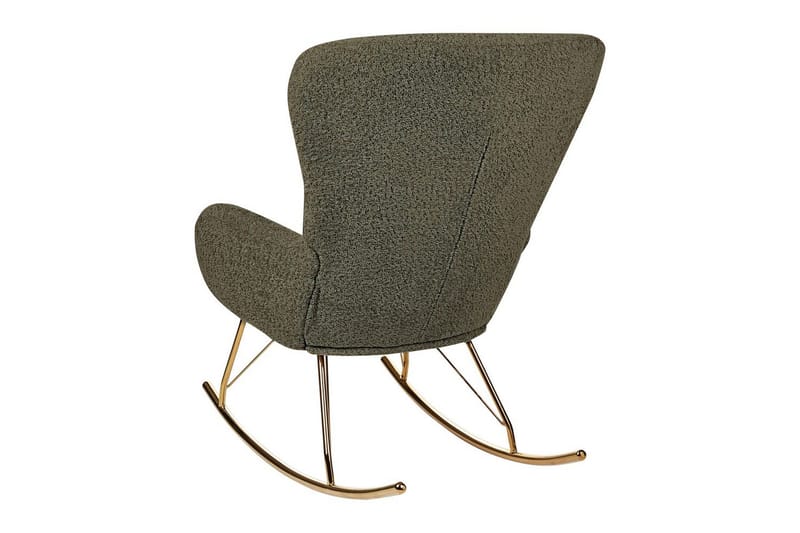 Gungstol Anaset - Grönt, guld - Möbler - Fåtölj & stolar - Fåtölj