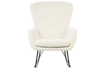 Gungstol Anaset - Krämvit, Svart - Möbler - Fåtölj & stolar - Fåtölj