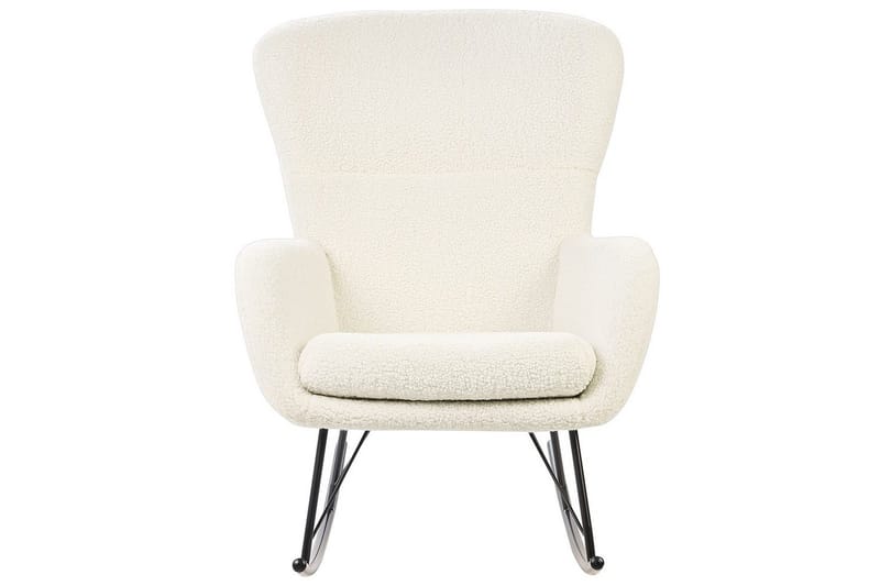 Gungstol Anaset - Krämvit, Svart - Möbler - Fåtölj & stolar - Fåtölj