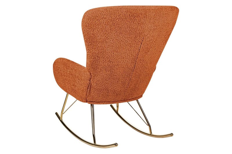 Gungstol Anaset - Orange, guld - Möbler - Fåtölj & stolar - Fåtölj