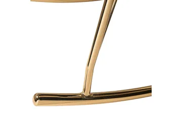 Gungstol Anaset - Vitt, guld - Möbler - Fåtölj & stolar - Fåtölj