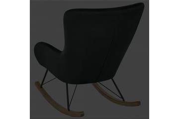 Gungstol Ellan - Grönt, svart, ljust trä - Möbler - Fåtölj & stolar - Fåtölj