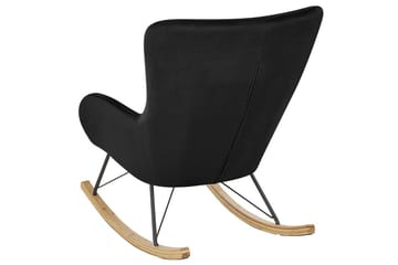 Gungstol Ellan - Svart, ljust trä - Möbler - Fåtölj & stolar - Fåtölj