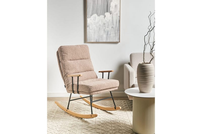 Gungstol Eskelin - Beige, svart, brun - Möbler - Fåtölj & stolar - Fåtölj