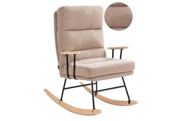 Gungstol Eskelin - Beige, svart, brun - Möbler - Fåtölj & stolar - Fåtölj