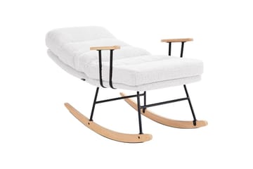 Gungstol Eskelin - Vit, svart, brun - Möbler - Fåtölj & stolar - Fåtölj