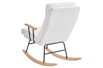 Gungstol Eskelin - Vit, svart, brun - Möbler - Fåtölj & stolar - Fåtölj