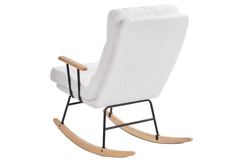 Gungstol Eskelin - Vit, svart, brun - Möbler - Fåtölj & stolar - Fåtölj