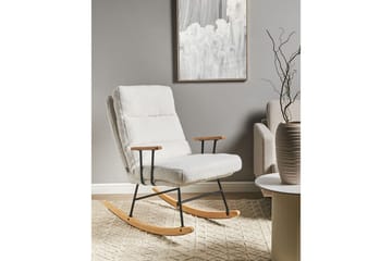 Gungstol Eskelin - Vit, svart, brun - Möbler - Fåtölj & stolar - Fåtölj