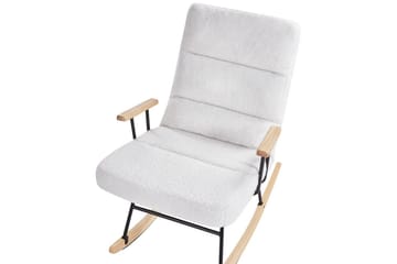 Gungstol Eskelin - Vit, svart, brun - Möbler - Fåtölj & stolar - Fåtölj