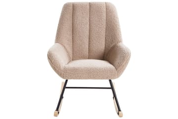 Gungstol Kinno - Beige, svart, brun - Möbler - Fåtölj & stolar - Fåtölj