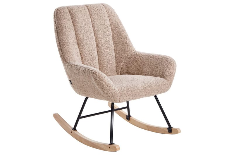 Gungstol Kinno - Beige, svart, brun - Möbler - Fåtölj & stolar - Fåtölj
