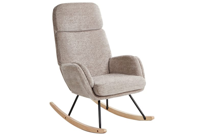 Gungstol Kvelia - Beige, brun, svart - Möbler - Fåtölj & stolar - Fåtölj