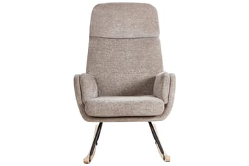 Gungstol Kvelia - Beige, brun, svart - Möbler - Fåtölj & stolar - Fåtölj