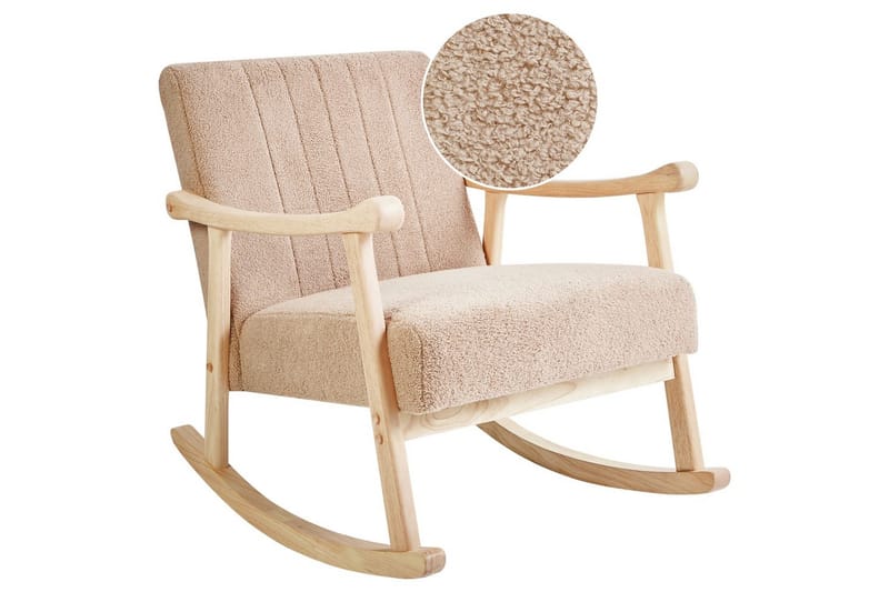 Gungstol Leknes, Beige, brun