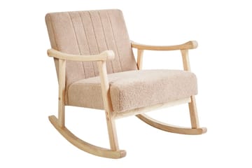 Gungstol Leknes - Beige, brun - Möbler - Fåtölj & stolar - Fåtölj