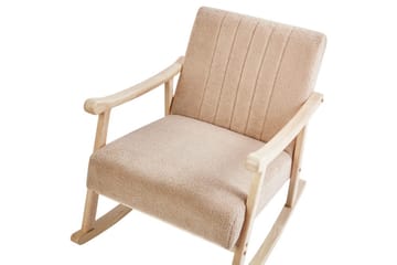 Gungstol Leknes - Beige, brun - Möbler - Fåtölj & stolar - Fåtölj