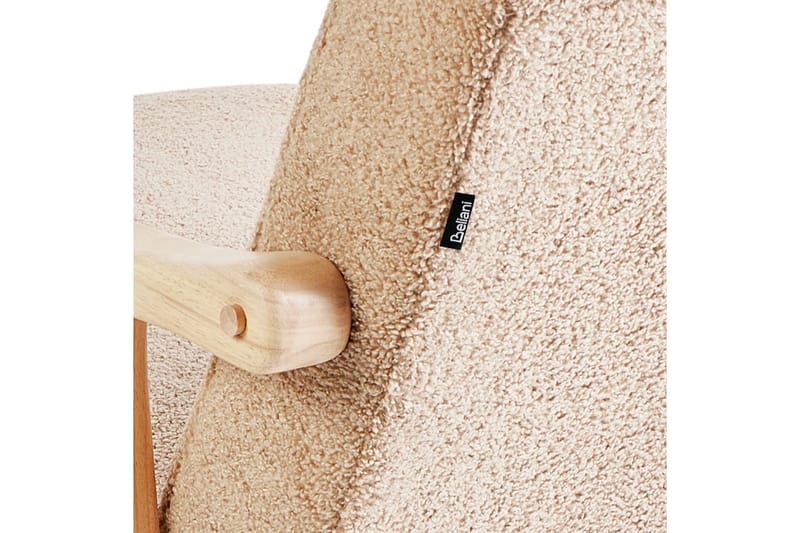 Gungstol Leknes - Beige, brun - Möbler - Fåtölj & stolar - Fåtölj