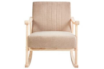 Gungstol Leknes - Beige, brun - Möbler - Fåtölj & stolar - Fåtölj