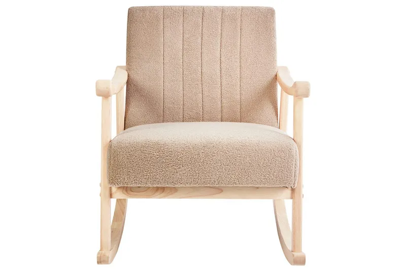 Gungstol Leknes - Beige, brun - Möbler - Fåtölj & stolar - Fåtölj