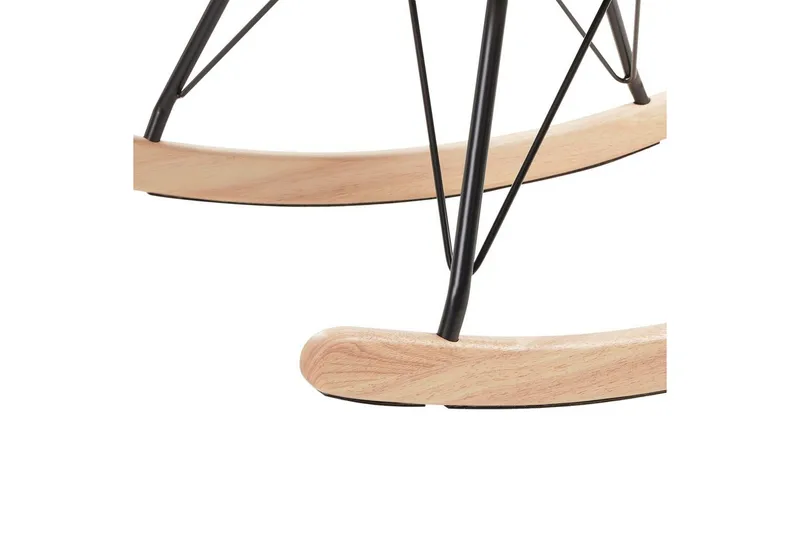 Gungstol Luoma - Vit, svart, brun - Möbler - Fåtölj & stolar - Fåtölj