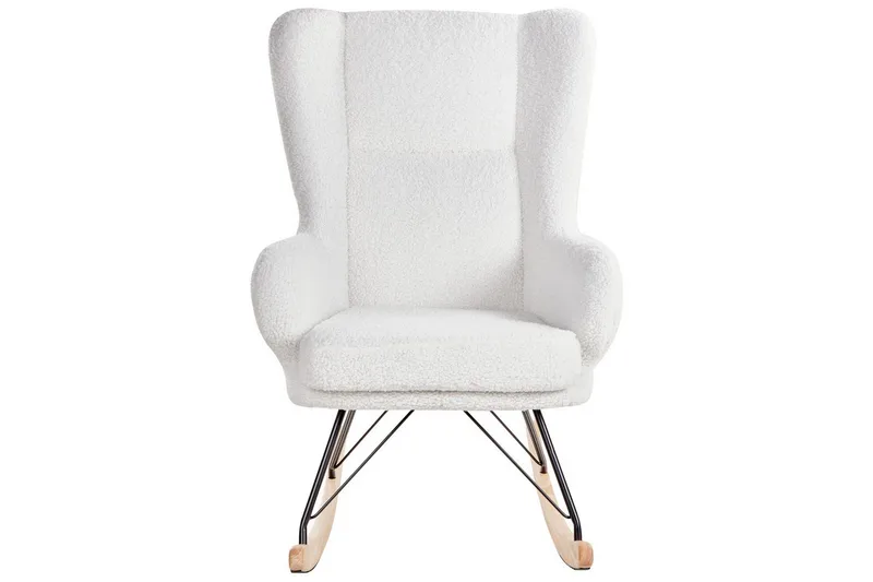 Gungstol Luoma - Vit, svart, brun - Möbler - Fåtölj & stolar - Fåtölj