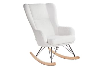 Gungstol Luoma - Vit, svart, brun - Möbler - Fåtölj & stolar - Fåtölj