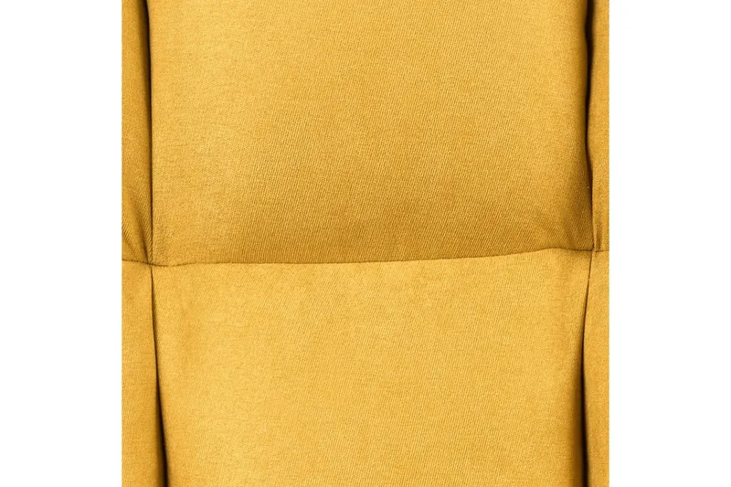 Gungstol Oulu - Gult, svart, ljust trä - Möbler - Fåtölj & stolar - Fåtölj