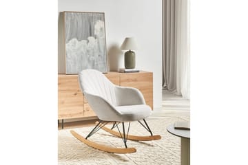 Gungstol Skale - Vit, svart, brun - Möbler - Fåtölj & stolar - Fåtölj