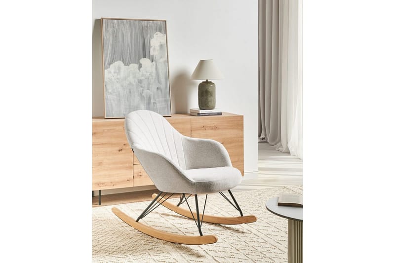 Gungstol Skale - Vit, svart, brun - Möbler - Fåtölj & stolar - Fåtölj