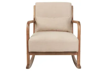 Gungstol Skovde Fåtölj i Tyg - Beige - Möbler - Fåtölj & stolar - Fåtölj