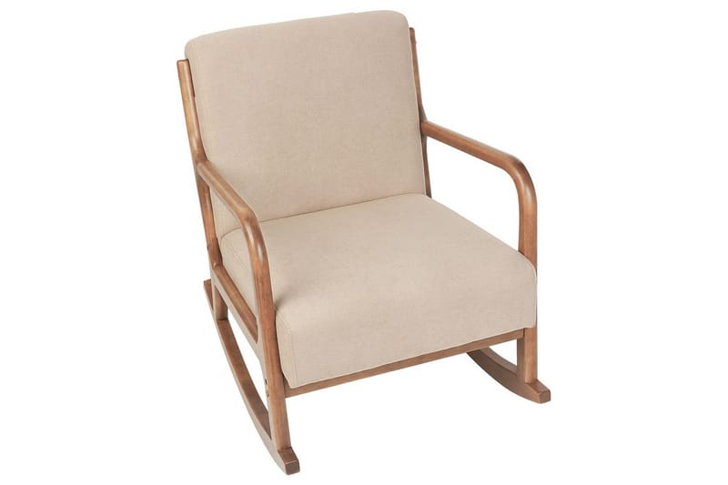 Gungstol Skovde Fåtölj i Tyg - Beige - Möbler - Fåtölj & stolar - Fåtölj