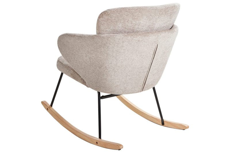 Gungstol Viken - Blått, ljust trä - Möbler - Fåtölj & stolar - Fåtölj