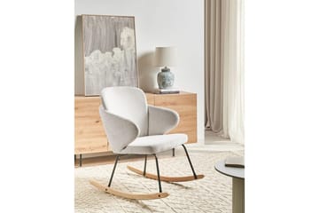 Gungstol Viken - Grönt, ljust trä - Möbler - Fåtölj & stolar - Fåtölj