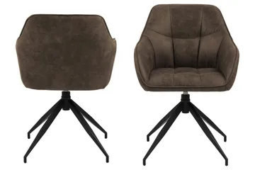 Harford Karmstol - Brun - Möbler - Fåtölj & stolar - Matstol & köksstol