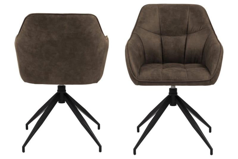 Harford Karmstol - Brun - Möbler - Fåtölj & stolar - Matstol & köksstol