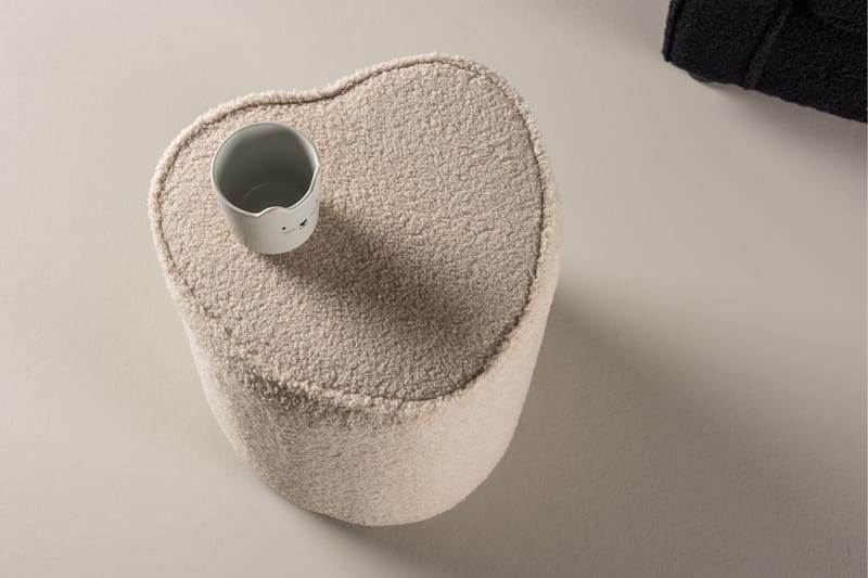 Heart Sittpuff - Beige - Möbler - Fåtölj & stolar - Pall & puff