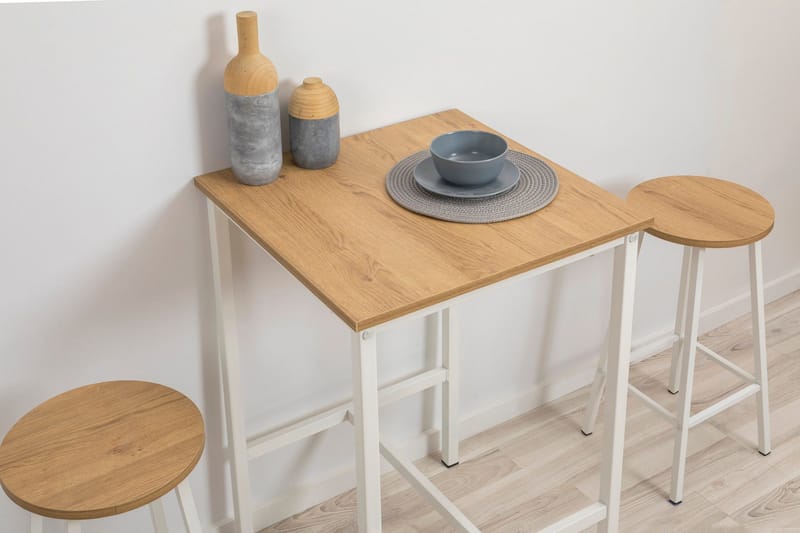 Heran Barstol 62 cm - Vit - Möbler - Fåtölj & stolar - Barstol & barpall