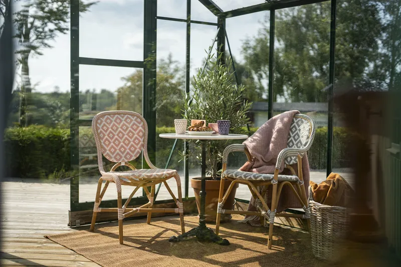 Hillerstorp Holmenäs Cafestol 2-pack - Grå - Möbler - Fåtölj & stolar - Matstol & köksstol