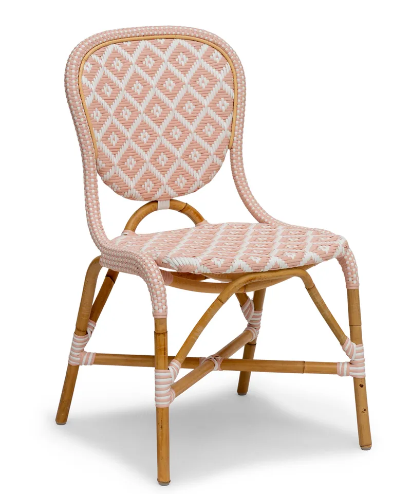 Hillerstorp Holmenäs Cafestol 2-pack, Rosa