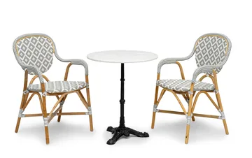 Hillerstorp Holmenäs Cafestol 2-pack - Grå - Möbler - Fåtölj & stolar - Matstol & köksstol