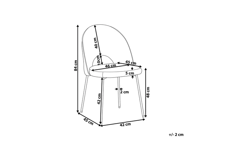 Hobucken Stol 2-pack - Grön - Möbler - Fåtölj & stolar - Matstol & köksstol