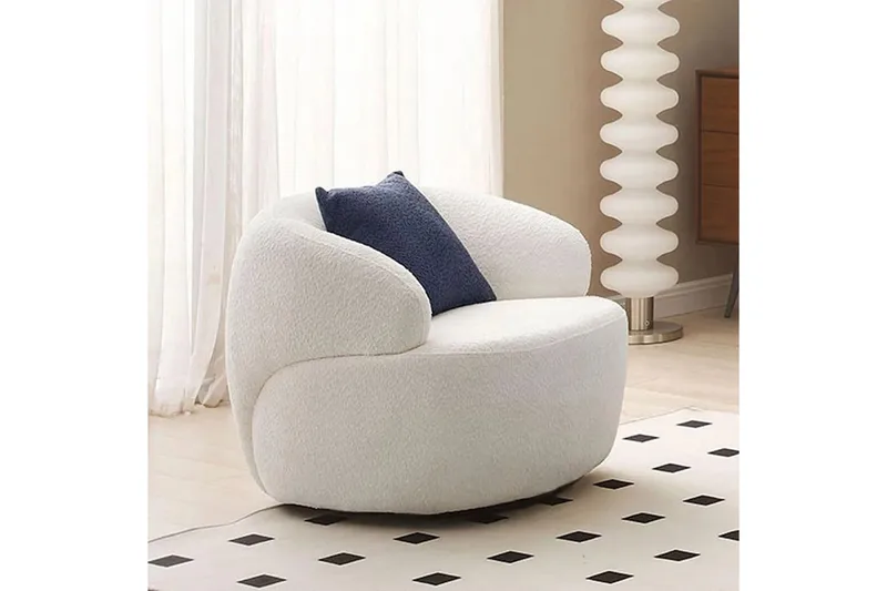 Hungirr Fåtölj - Vit - Möbler - Fåtölj & stolar - Fåtölj