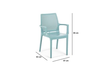 Icon Karmstol - Blå - Möbler - Fåtölj & stolar - Matstol & köksstol