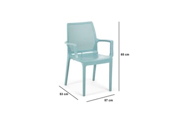 Icon Karmstol - Blå - Möbler - Fåtölj & stolar - Matstol & köksstol