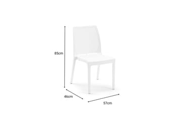 Icon Matstol - Vit - Möbler - Fåtölj & stolar - Matstol & köksstol